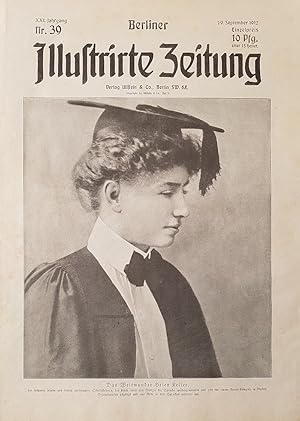 Berliner Illustrirte Zeitung. Nummer 39, 29. September 1912. Das Weltwunder Helen Keller, die bek...