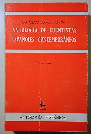 Bild des Verkufers fr ANTOLOGA DE CUENTISTAS ESPAOLES CONTEMPORNEOS (1939 - 1966) - Madrid 1976 zum Verkauf von Llibres del Mirall