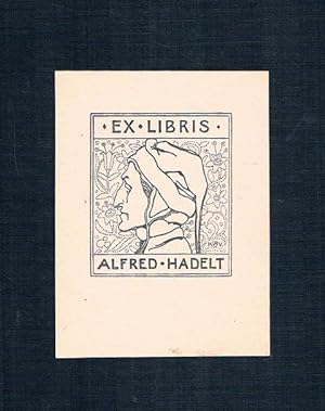 Ex Libris Alfred Hadelt.