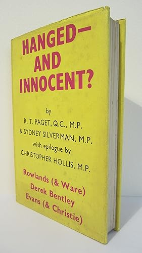 Image du vendeur pour Hanged- And Innocent? mis en vente par HADDON'S