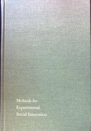 Seller image for Methods for Experimental Social Innovation; for sale by books4less (Versandantiquariat Petra Gros GmbH & Co. KG)