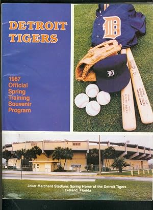 DETROIT TIGERS-SPRING TRAINING PROGRAM 1987-LAKELAND FL VG