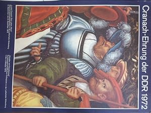 - Lucas Cranach d.Ä. 1472 - 1553. 5 farbige verschiedene Plakate zu Ausstellungen in Wittenberg u...