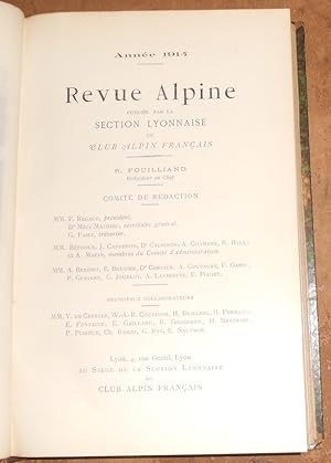 Revue Alpine 1914