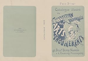 "EXPO UNIVERSELLE des ARTS INCOHÉRENTS 1889" Litho originale par Jules CHERET pour le catalogue d...