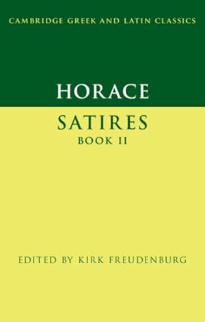 Bild des Verkufers fr Horace Satires Book II zum Verkauf von GreatBookPrices