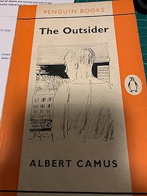 the outsider albert camus essay