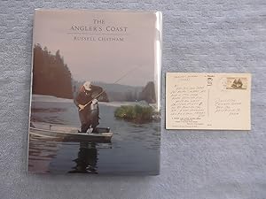 Bild des Verkufers fr The Angler's Coast. {With a Signed Post Card Penned by Russ Celebrating a Big Alaskan Salmon}. zum Verkauf von Bruce Cave Fine Fly Fishing Books, IOBA.