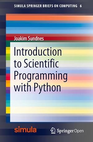 Immagine del venditore per Introduction to Scientific Programming with Python venduto da AHA-BUCH GmbH