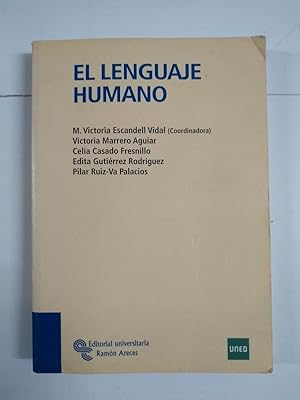 Imagen del vendedor de El lenguaje humano a la venta por Libros Ambig