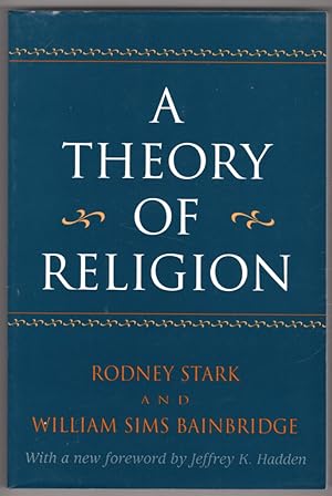 Bild des Verkufers fr A Theory of Religion zum Verkauf von Lake Country Books and More