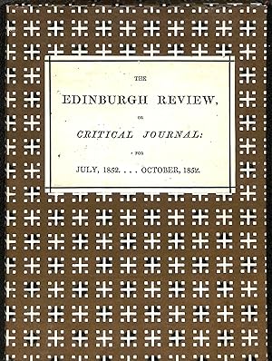 Imagen del vendedor de The Edinburgh Review, or Critical journal for July 1852 - October, 1852 a la venta por WeBuyBooks