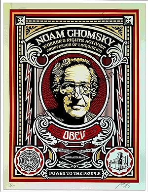 Original Autograph Noam Chomsky /// Autogramm Autograph signiert signed signee