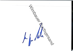 Bild des Verkäufers für Original Autogramm Hans-Jürgen Wischnewski (1922-2005) Bundesminister /// Autograph signiert signed signee zum Verkauf von Wimbauer Buchversand