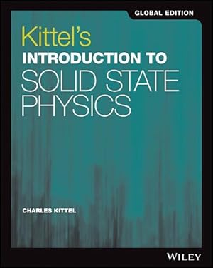 Image du vendeur pour Kittel's Introduction to Solid State Physics, Global Edition (Paperback) mis en vente par Grand Eagle Retail