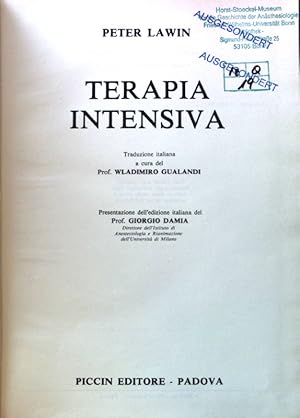 Image du vendeur pour Terapia Intensiva; mis en vente par books4less (Versandantiquariat Petra Gros GmbH & Co. KG)