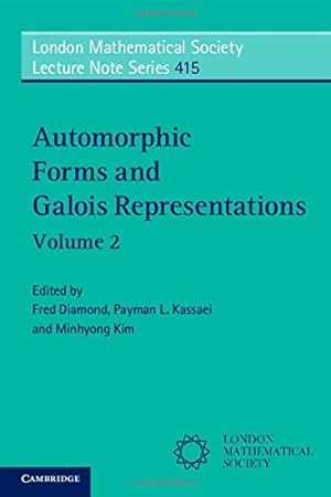 Immagine del venditore per Automorphic Forms and Galois Representations: Volume 2 (London Mathematical Society Lecture Note Series) [Paperback ] venduto da booksXpress