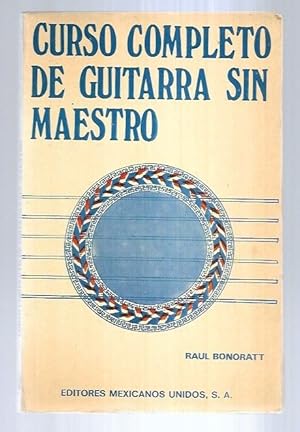 Imagen del vendedor de CURSO COMPLETO DE GUITARRA SIN MAESTRO a la venta por Desvn del Libro / Desvan del Libro, SL