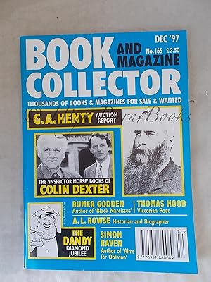 Book and Magazine Collector No 165 December 1997