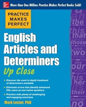 Seller image for Practice Makes Perfect English Articles and Determiners Up Close (Paperback) for sale by Grand Eagle Retail