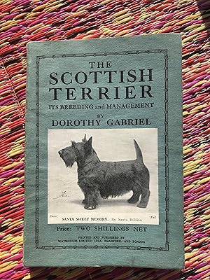 Image du vendeur pour The Scottish Terrier Its Breeding and Management mis en vente par Mrs Middleton's Shop and the Rabbit Hole