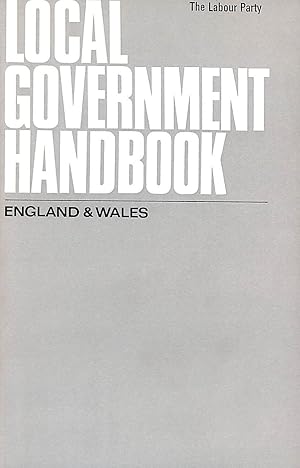 Seller image for Local government handbook: England & Wales for sale by M Godding Books Ltd