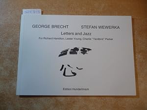 Immagine del venditore per Letters and jazz. Stefan Wewerka. 13. Heft der Edition Hundertmark venduto da Gebrauchtbcherlogistik  H.J. Lauterbach