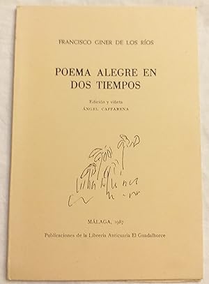 Seller image for Poema alegre en dos tiempos. for sale by Aaromadelibros