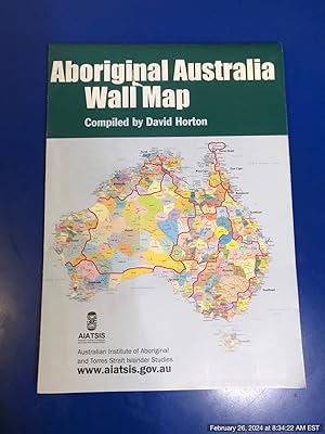 Seller image for Aboriginal Australia Map - large folded for sale by Redux Books