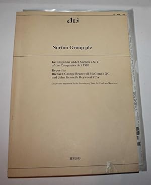 Norton Group plc: Investigation under Section 432(2) of the Companies Act 1985