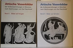 Attische Vasenbilder der Antikensammlungen in München nach Zeichnungen von Karl Reichhold. 2 Bände.