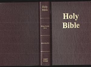 The Holy Bible, King James Version 1611, Self Pronouncing Edition Concordance, First Word