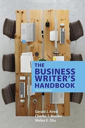 Imagen del vendedor de The Business Writer's Handbook (Spiral) a la venta por Grand Eagle Retail
