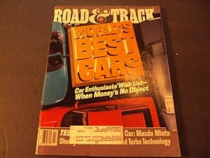 Road and Track Jul 1989 World's Best Cars, Turbo Technology