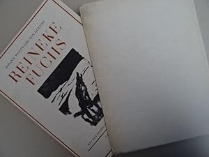 Reineke Fuchs. Weimar, Volksverlag, 1956. 207 Seiten, 1 Blatt. Mit Holzchnitten von Walther Klemm...