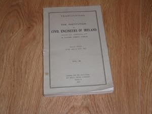 Imagen del vendedor de Transactions of the Institution of Civil Engineers of Ireland Session 1962-63 June, 1962 to May, 1963 a la venta por Dublin Bookbrowsers