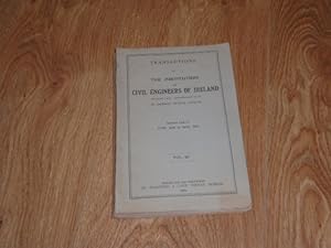 Imagen del vendedor de Transactions of the Institution of Civil Engineers of Ireland Session 1956-57 June, 1956 to May, 1957 Vol. 83. a la venta por Dublin Bookbrowsers