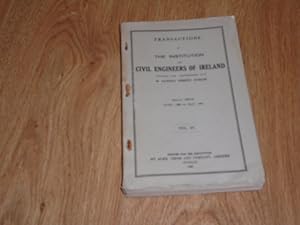 Imagen del vendedor de Transactions of the Institution of Civil Engineers of Ireland Session 1960-61 June, 1960 To May, 1961 Vol. 87 a la venta por Dublin Bookbrowsers