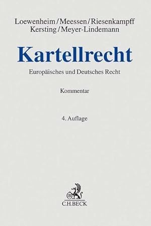 Bild des Verkufers fr Kartellrecht: Kommentar zum Deutschen und Europäischen Recht (Grauer Kommentar) : Kommentar zum Deutschen und Europäischen Recht zum Verkauf von AHA-BUCH