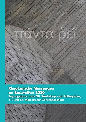 Seller image for Rheologische Messungen an Baustoffen 2020 for sale by moluna