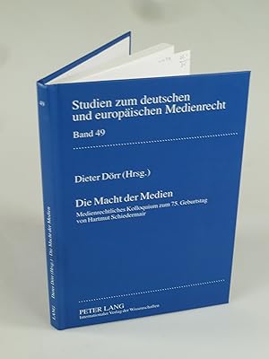 Bild des Verkufers fr Die Macht der Medien. zum Verkauf von Antiquariat Dorner