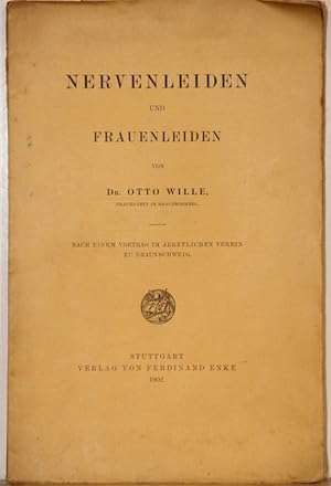 Bild des Verkufers fr Nervenleiden und Frauenleiden. zum Verkauf von Antiquariat  Braun