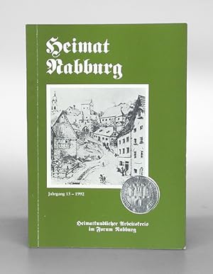 Heimat Nabburg. Jahrgang 13 (XIII) - 1992.