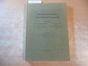 Bild des Verkufers fr Rheinisch-westflische Zeitschrift fr Volkskunde. 28. Jahrgang, 1983 Heft 1-4. Mit vielen Tafeln. zum Verkauf von Gebrauchtbcherlogistik  H.J. Lauterbach