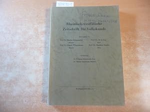 Bild des Verkufers fr Rheinisch-westflische Zeitschrift fr Volkskunde. 22. Jahrgang, 1976 Heft 1-4. Mit vielen Tafeln. zum Verkauf von Gebrauchtbcherlogistik  H.J. Lauterbach