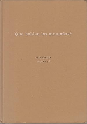 Seller image for Que hablan las montanas? - for sale by Antiquariat Tautenhahn