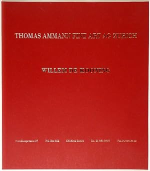 Seller image for Willem de Kooning. Exhibition June - September 1995. for sale by Gerhard Zhringer Antiquariat & Galerie Online