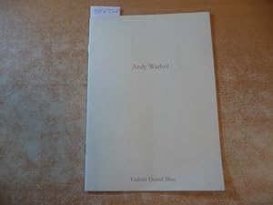 Seller image for Warhol, Andy for sale by Gebrauchtbcherlogistik  H.J. Lauterbach