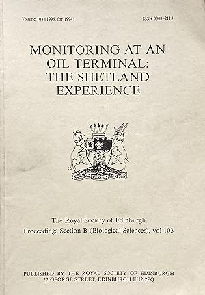 Seller image for Monitoring at an oil terminal: the Shetland experience for sale by Acanthophyllum Books
