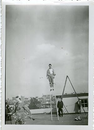 "DUDULE & NOË Clowns parodistes musicaux" Photo originale années 40